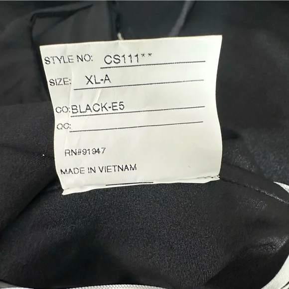 CYNTHIA & SAHAR GABRIELLA CS111 LUXE STRETCH SATIN Gown Black Pleated Ruffle - Picture 8 of 10